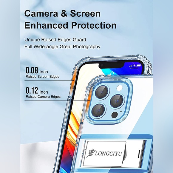 IP 13P 6.1 Case with Kickstand - Picture 3 of 10